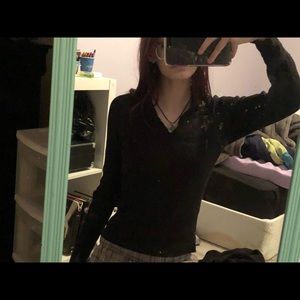 cute 90s energize ribbed shirt